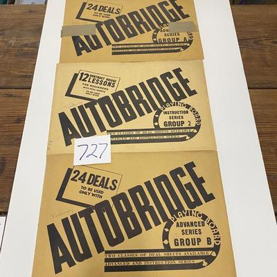 Vintage Auto Bridge Sheets