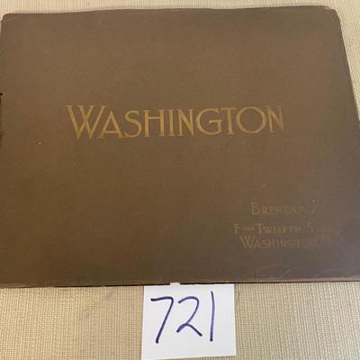 Vintage Washington Book of Pictures