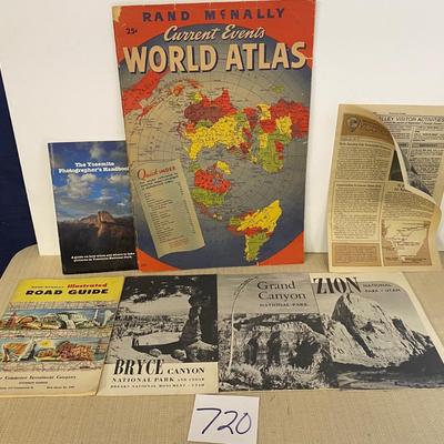 Vintage World Atlas