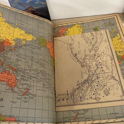 Vintage World Atlas