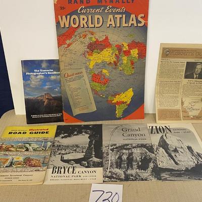 Vintage World Atlas
