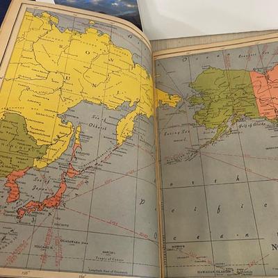 Vintage World Atlas