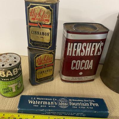 Vintage Cans
