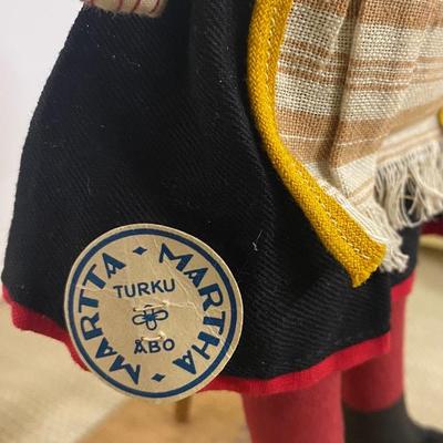 Vintage 1940s Martyâ€™s Martha Turku Doll