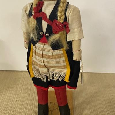 Vintage 1940s Martyâ€™s Martha Turku Doll