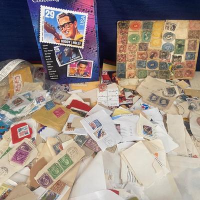 Vintage Stamp Collection