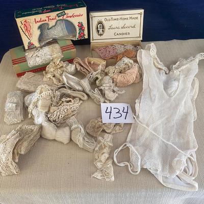 Vintage Lace and Boxes