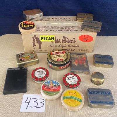 Vintage Boxes and Tins