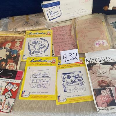 Vintage Transfers and Patterns