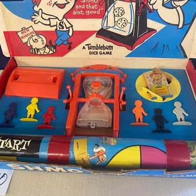 Vintage Remco Shmo Tumblebum Dice Game