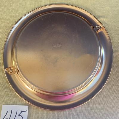 Vintage West Bend Coppertone Locking Cake Carrier