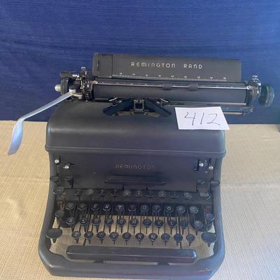 Vintage Remington Rand Typewriter