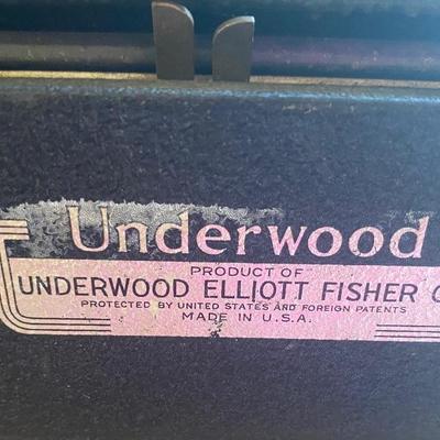 Vintage Underwood Typewriter