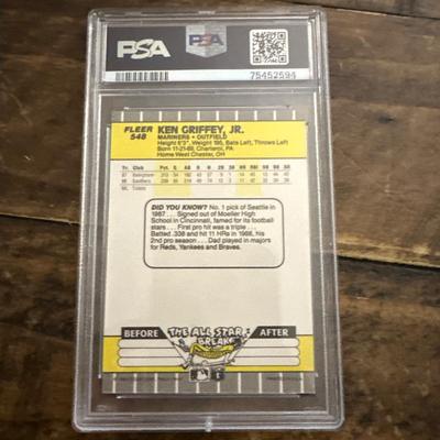 1989 Fleer Ken Griffey Jr