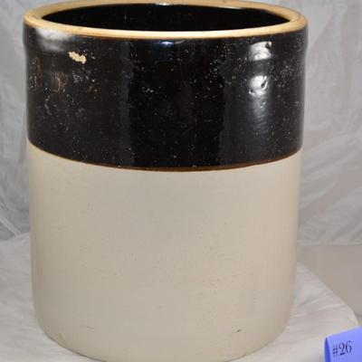 Vintage Watt Stone Ware #5 Crock with Eagle 14"x12"