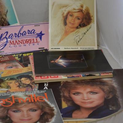 Lot of Barbara Mandrell Memorabilia