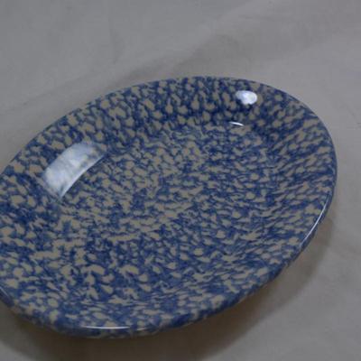 Roseville Pottery Gerald Henn Sponge Ware Dish