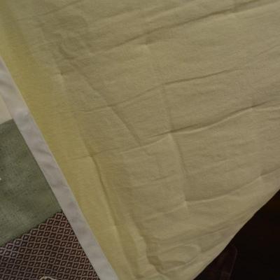 Vintage Earth Tone Patchwork Quilt 88"x97"