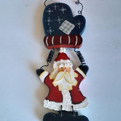 Christmas Decorations, wreath, pig ornament, stockings and more
