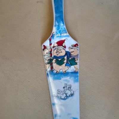 Christmas Decorations, wreath, pig ornament, stockings and more