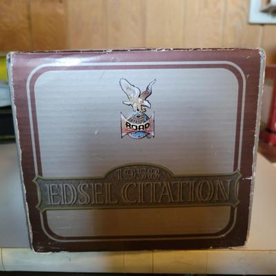 Edsel Citation and Other Die Cast Cars (O-DW)