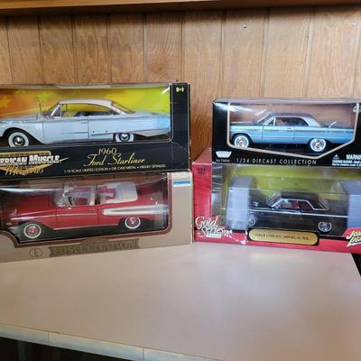Edsel Citation and Other Die Cast Cars (O-DW)