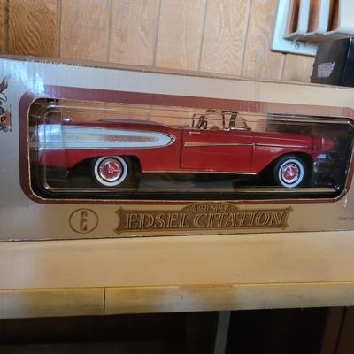 Edsel Citation and Other Die Cast Cars (O-DW)