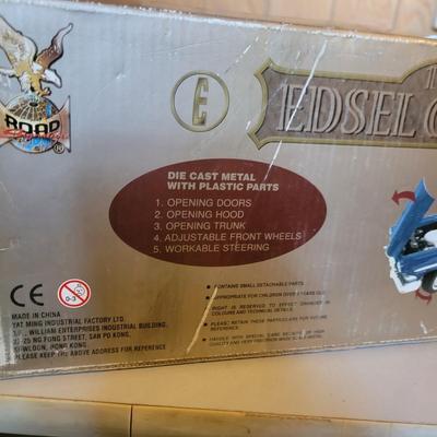 Edsel Citation and Other Die Cast Cars (O-DW)