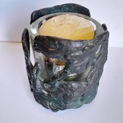 Vintage McCoy USA Cookie Jar, Colonial Fireplace 1960s