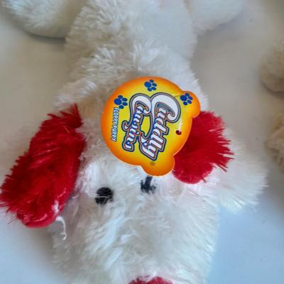 Assortment of plush animals