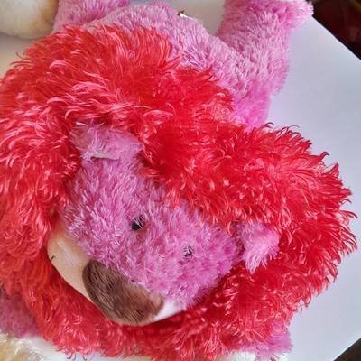 Assortment of plush animals