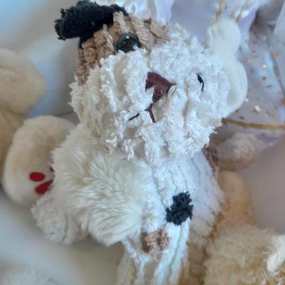 Assortment of plush animals