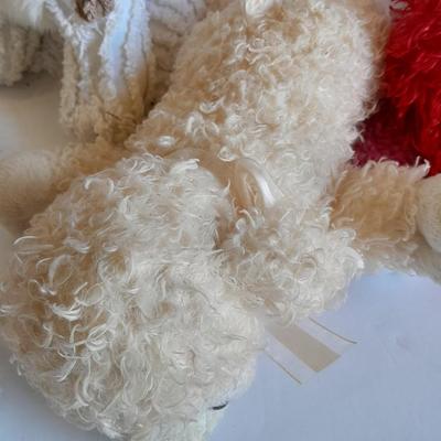 Assortment of plush animals