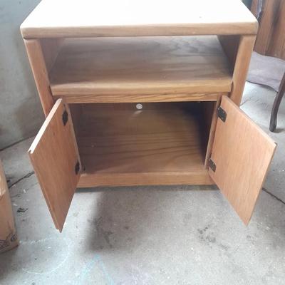 Rolling tv or microwave cabinet with storage