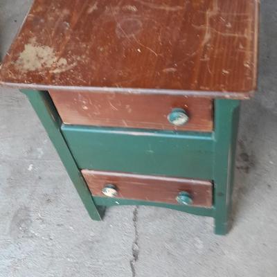 Unique "Puzzle" drawered end table