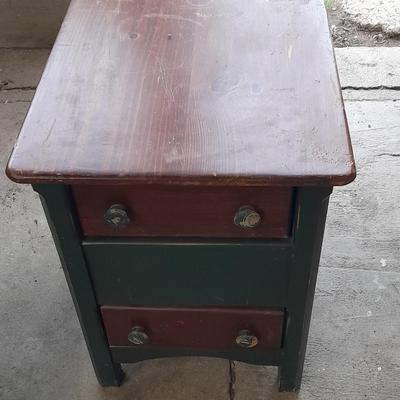 Unique "Puzzle" drawered end table