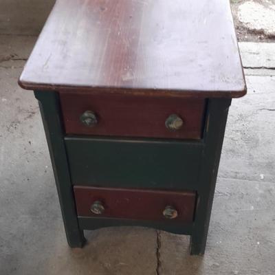 Unique "Puzzle" drawered end table