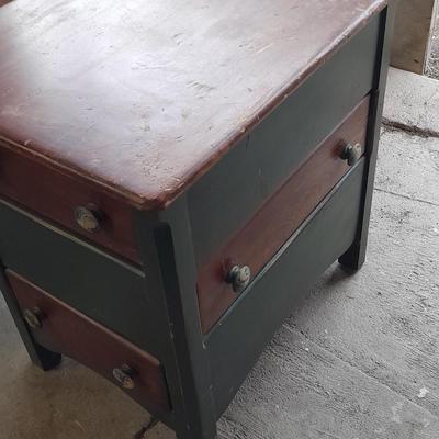 Unique "Puzzle" drawered end table