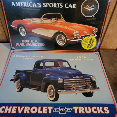Collectible Metal Car Signs (O-DW)