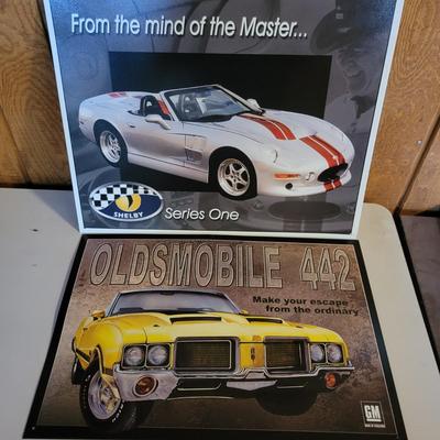Collectible Metal Car Signs (O-DW)