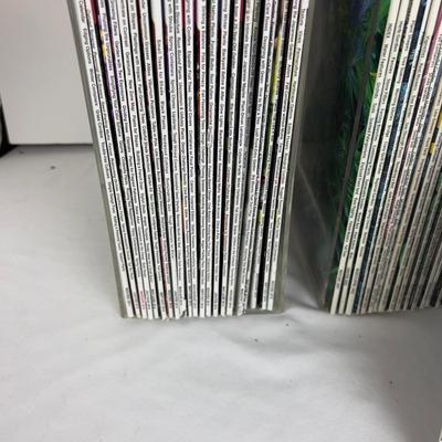 1075 Lot of Fine Gardening Magazines with Acrylic Holders