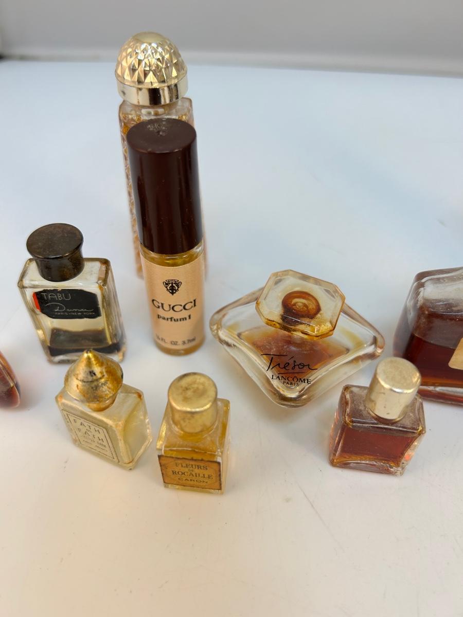 Huge Mixed Lot of Vintage and Retro Perfume Bottles Tabu Chanel