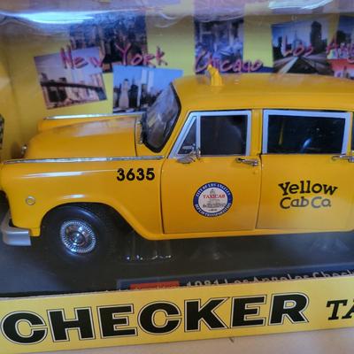 Checker Taxi and other Die Cast Vehicles (O-DW)