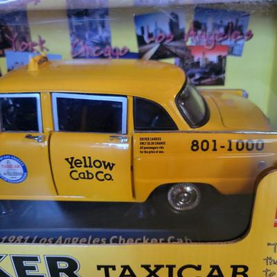 Checker Taxi and other Die Cast Vehicles (O-DW)