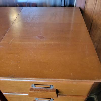 Pair of Wooden Apothecary Cabinets (O-DW)