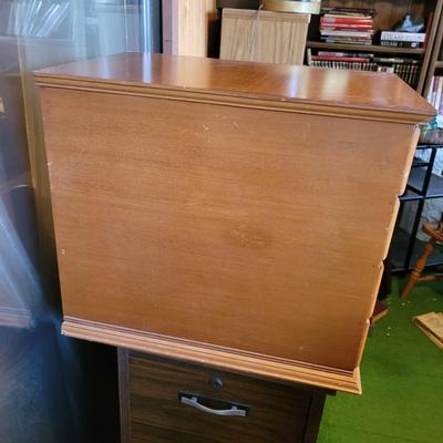Pair of Wooden Apothecary Cabinets (O-DW)