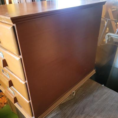 Pair of Wooden Apothecary Cabinets (O-DW)