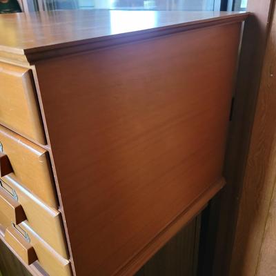 Pair of Wooden Apothecary Cabinets (O-DW)