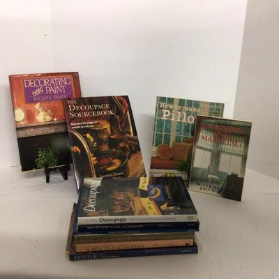 1084 Decoupage, Decor and Design Books