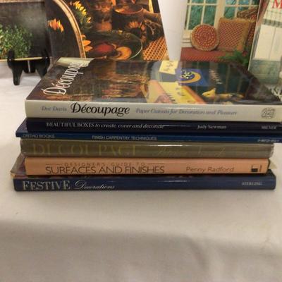 1084 Decoupage, Decor and Design Books